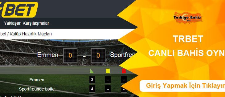 Trbet Canlı Bahis Seçenekleri Nelerdir?