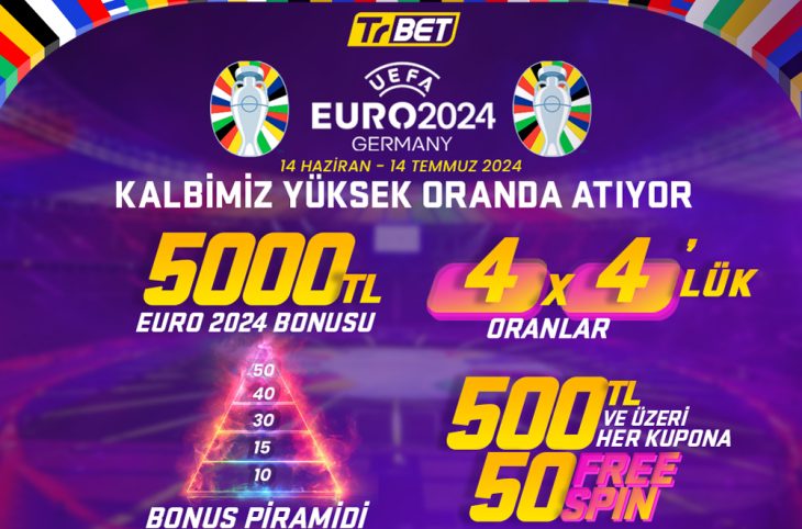 Trbet Euro 2024 Bonusları